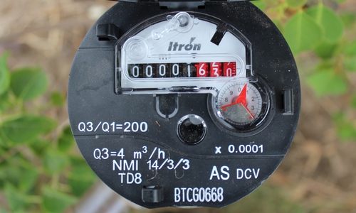 Itron water meter